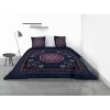 Parure de lit 2 personnes Indira avec housse de couette et taies d'oreiller Imprimé 260 x 240