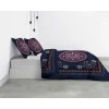 Parure de lit 2 personnes Indira avec housse de couette et taies d'oreiller Imprimé 260 x 240