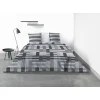 Parure de lit 2 personnes Damo avec housse de couette et taies d'oreiller Imprimé 240 x 220