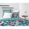 Parure de lit 2 personnes Mazako avec housse de couette et taies d'oreiller Imprimé 260 x 240