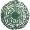 Coussin brodé Noa Epicea Diamètre 50