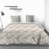 Parure de lit 2 personnes Gardenia avec drap plat et taies d'oreiller Imprimé 270 x 290