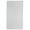 Serviette de toilette uni Palme Blanc 50 x 90