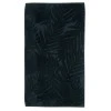 Serviette de toilette uni Palme Caviar 50 x 90