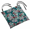 Galette de chaise Mazako Vert prairie 38 x 38 x 3