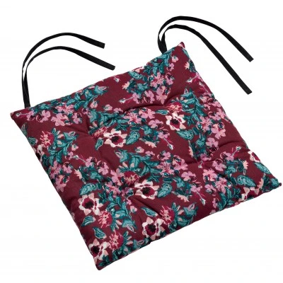 Galette de chaise Mazako Bordeaux 38 x 38 x 3