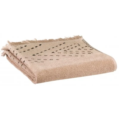 Serviette de toilette Julia Sésame 50 x 100