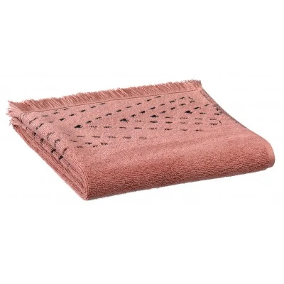 Serviette de toilette Julia Blush 50 x 100