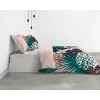 Parure de lit 2 personnes Tikal avec housse de couette et taies d'oreiller Imprimé 240 x 220