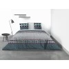 Parure drap plat 2 personnes Naka avec drap plat et taies d'oreiller Imprimé 270 x 290