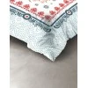 Parure de lit 2 personnes Camélia avec housse de couette et taies d'oreiller Imprimé 240 x 220