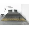 Parure de lit 2 personnes Beho avec housse de couette et taies d'oreiller Imprimé 260 x 240