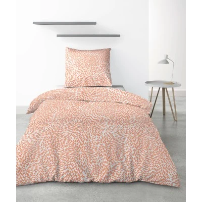 Parure de lit 1 personne Lantana avec housse de couette et taie d'oreiller Imprimé 140 x 200