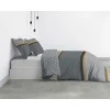 Parure de lit 2 personnes Yoko avec housse de couette et taies d'oreiller Imprimé 240 x 220