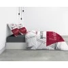 Parure de lit 2 personnes Red Love avec housse de couette et taies d'oreiller Imprimé 260 x 240
