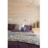 Housse de couette stonewashed Zeff Raisin 260 x 240