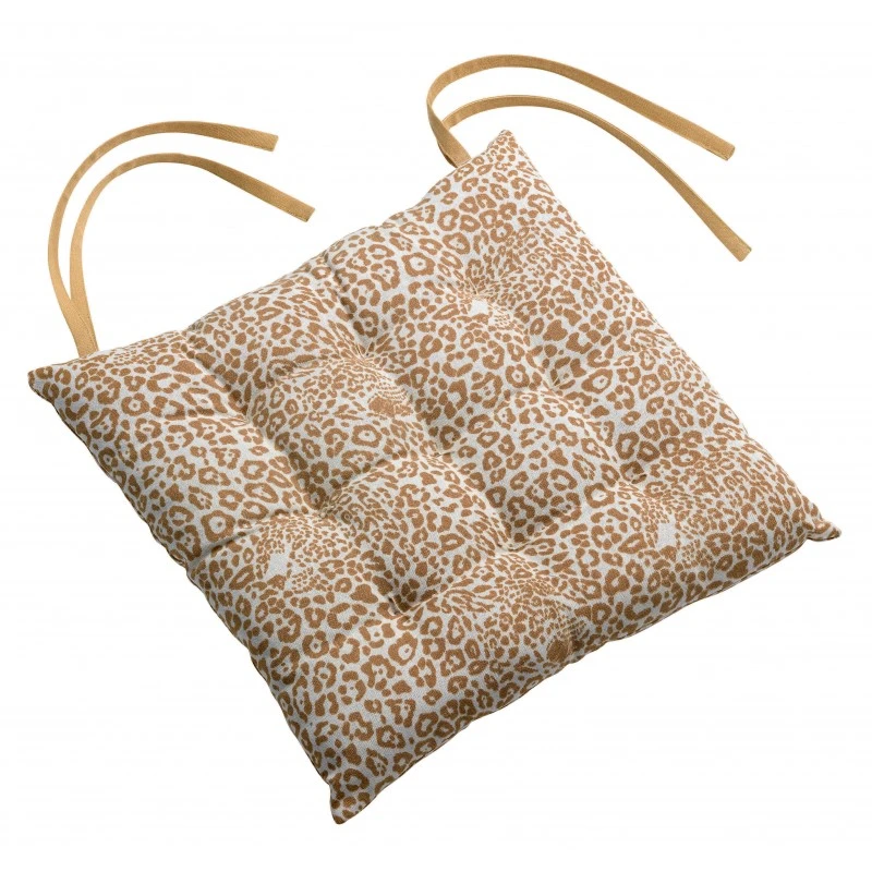 Galette de chaise 9 points Jag Gold 38 x 38 x 3 cm