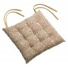 Galette de chaise 9 points Jag Gold 38 x 38 x 3 cm