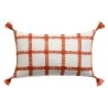 Coussin &agrave; carreaux Diana Marmelade 30 x 50