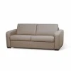 DYLAN - Canapé convertible système couchage express 3 places en tissu
