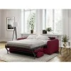 DYLAN - Canapé convertible système couchage express 3 places en tissu x