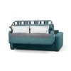 DYLAN - Canapé convertible système couchage express 3 places en tissu canard