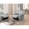 9121 - Fauteuil de relaxation manuel en tissu