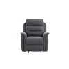 9222 - Fauteuil de relaxation manuel en tissu