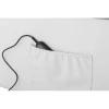 9121EEL - Fauteuil de relaxation électrique avec releveur en microfibre et simili /blanc