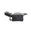 9121EEL - Fauteuil de relaxation électrique avec releveur en microfibre et simili /noir