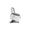9121EEL - Fauteuil de relaxation électrique avec releveur en microfibre et simili /blanc