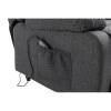 9121EEL - Fauteuil de relaxation électrique avec releveur en tissu
