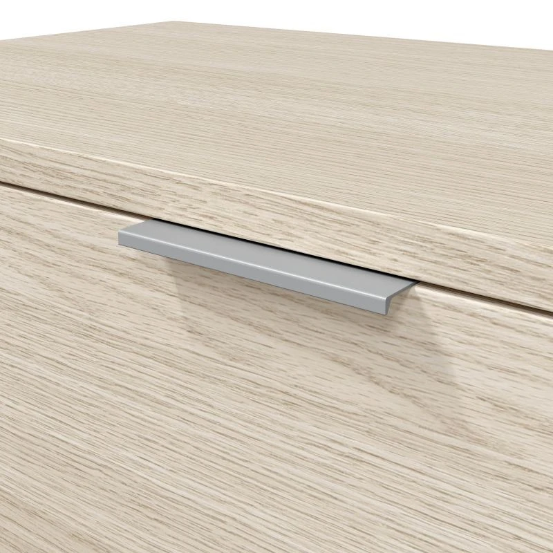 FOCOM - Chevet 2 tiroirs L38 cm - Chêne