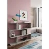 FOET - Étagère basse de 3 niveaux L110 x H97cm - Béton