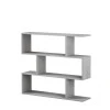 FOET - Étagère basse de 3 niveaux L110 x H97cm - Béton