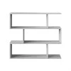 FOET - Étagère basse de 3 niveaux L110 x H97cm - Béton