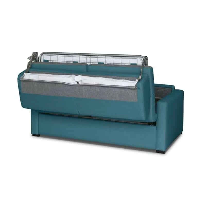 DYLAN PREMIUM - Canapé convertible système couchage express matelas 17cm 3 places en tissu canard