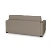 DYLAN PREMIUM - Canapé convertible système couchage express matelas 17cm 3 places en tissu