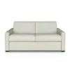 DYLAN PREMIUM - Canapé convertible système couchage express matelas 17cm 3 places en cuir