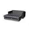 DYLAN PREMIUM - Canapé convertible système couchage express matelas 17cm 3 places en cuir