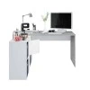 FOBUR - Bureau avec caissons multipositions L136 ou L203 cm /béton