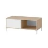 FOTAB - Table basse 2 niches L100 cm /chêne