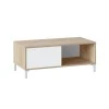 FOTAB - Table basse 2 niches L100 cm /chêne