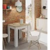 FOTAB - Table auxiliaire extensible L67/134 x P67cm /chêne