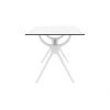 MALTA - Table 140 cm stratifié HPL pour l'intérieur et l'extérieur