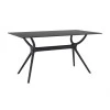 MALTA - Table 140 cm stratifié HPL pour l'intérieur et l'extérieur
