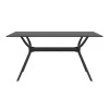 MALTA - Table 140 cm stratifié HPL pour l'intérieur et l'extérieur