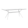 MALTA - Table 180 cm stratifié HPL pour l'intérieur et l'extérieur