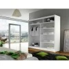KOOP - Armoire 2 portes avec miroir L180 x H215