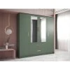 BILLY - Armoire 4 portes et 2 tiroirs L200 x H200